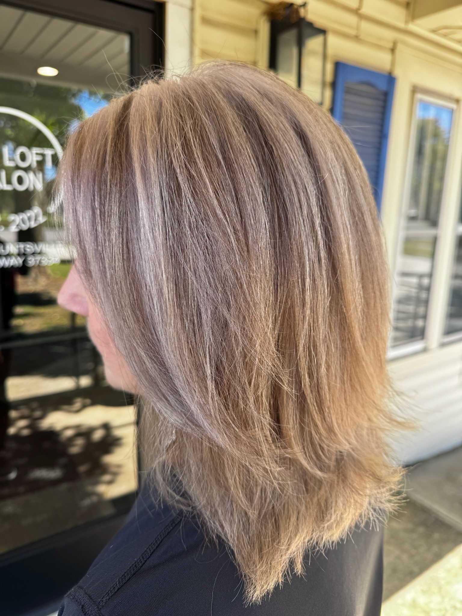 Haircut with toner by Courtney Phelps Hair