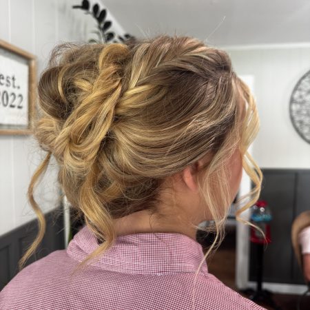 Updo by Courtney Phelps Hair