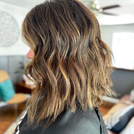 Balayage color by Courtney Phelps Hair